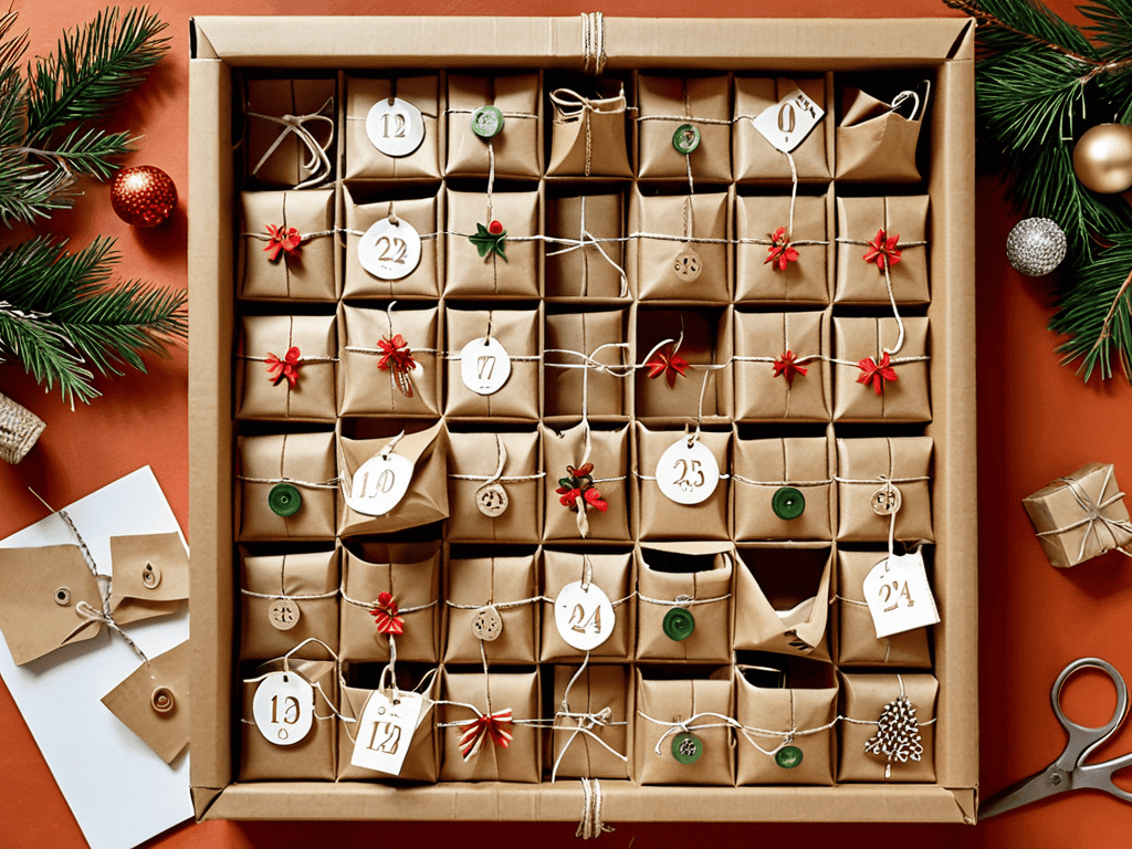 Diy Advent Calendar for Christmas