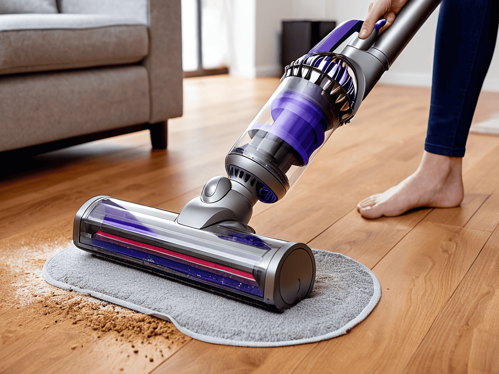Key Features in Action Dyson Vacuum