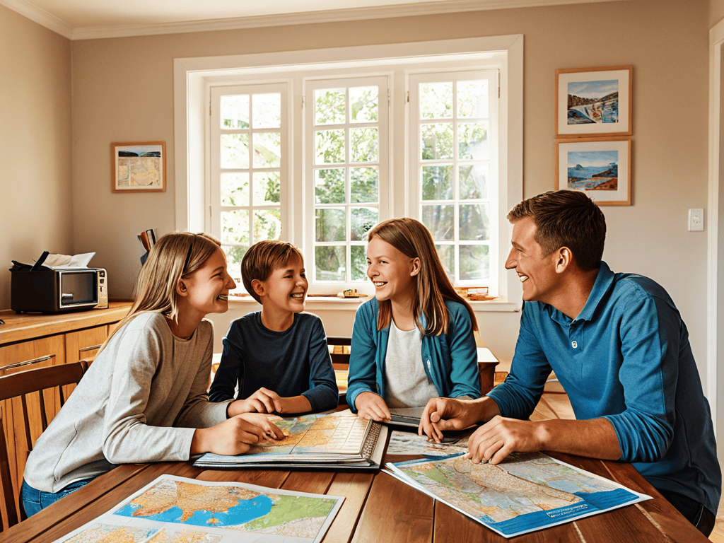 how to budget for family vacation