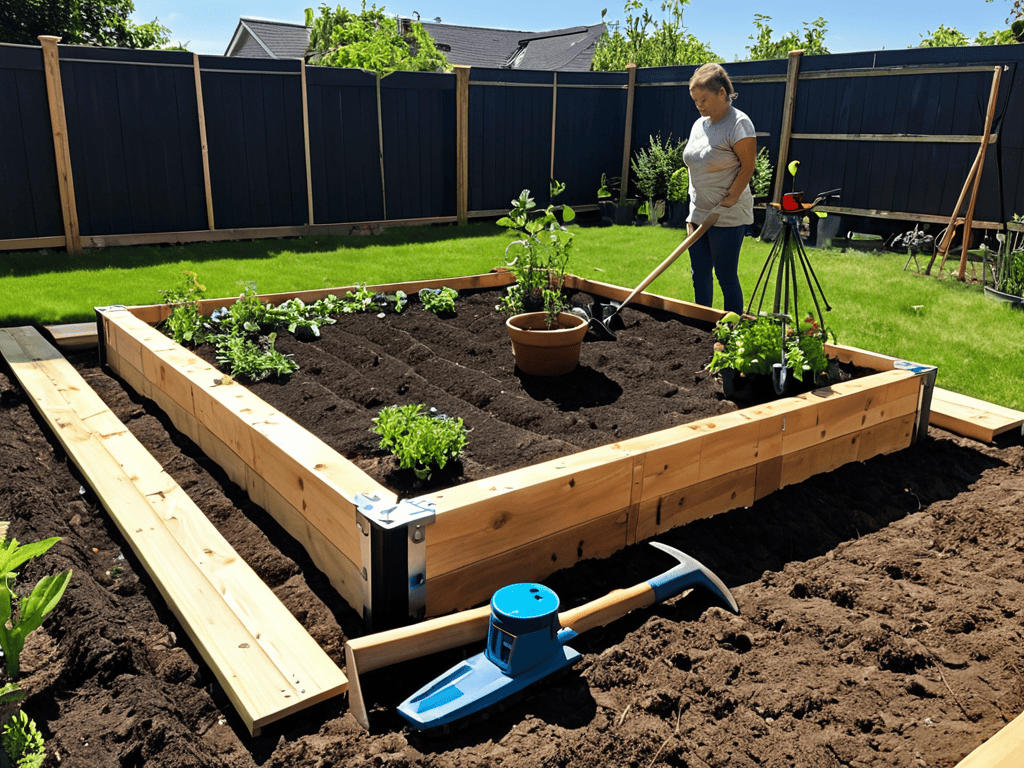 Building a Raised Garden Bed