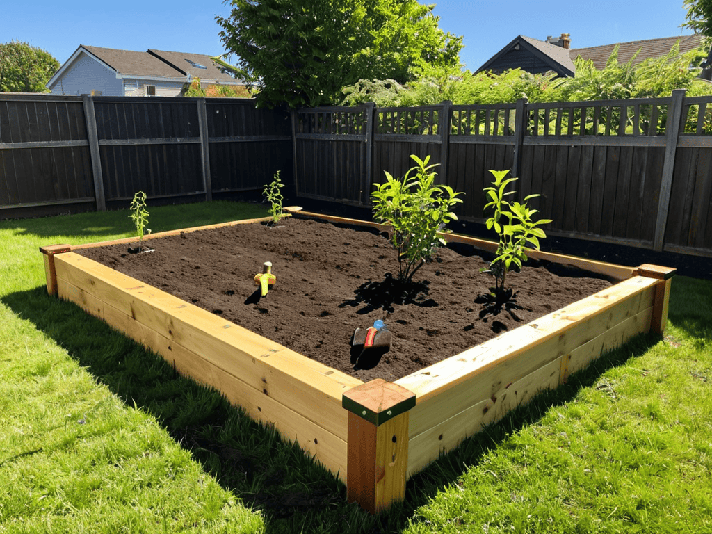 Raised garden bed thriving tips
