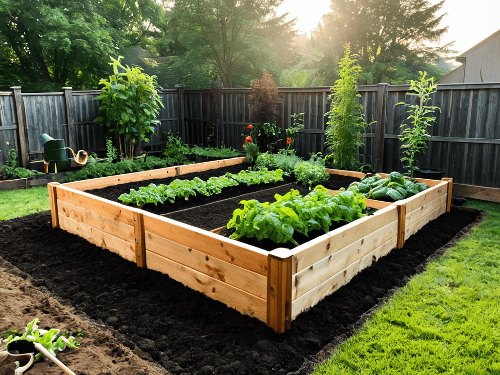 Building a Raised Garden Bed