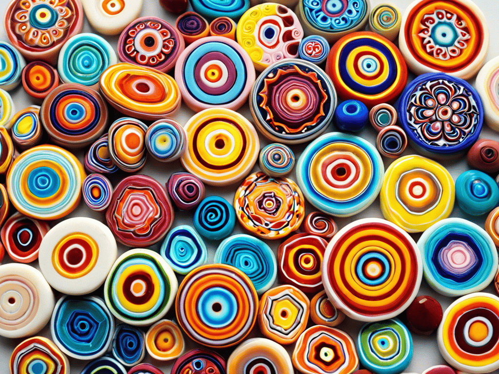 Polymer Clay Canes example