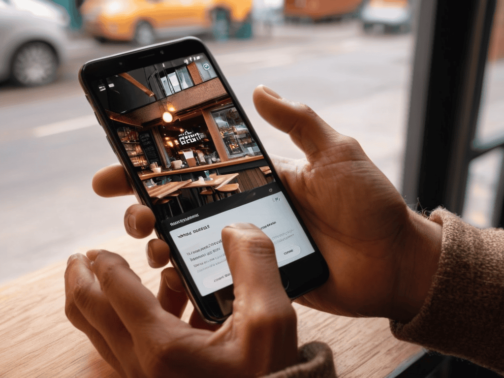 Scroll-Telling UX design concept