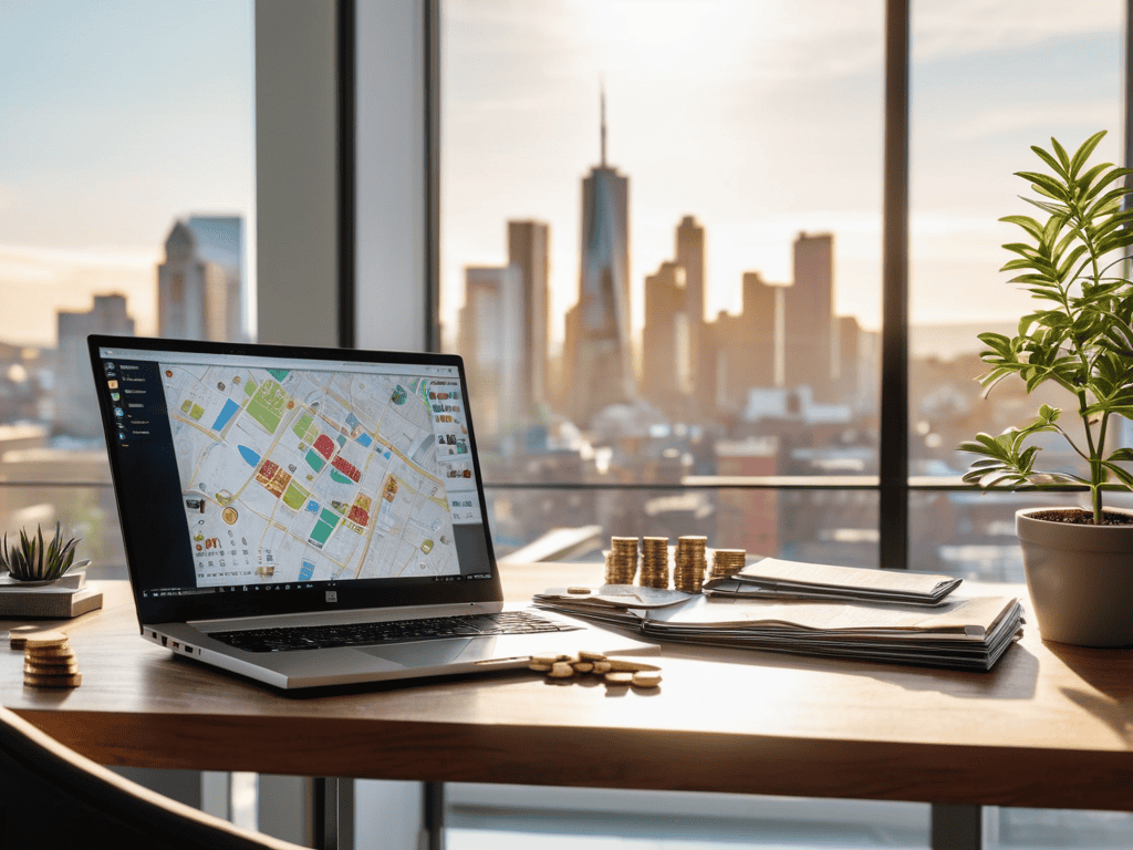 Tokenized Real Estate Equity concept