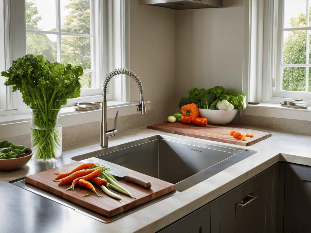 Sink Savvy kitchen workstation sink