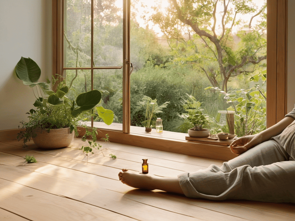 Mindful Microdosing psychedelic wellness concept