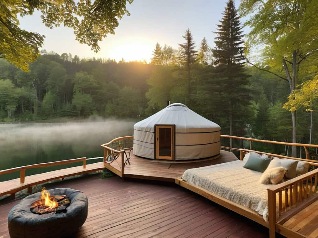 Luxury Glamping accommodations