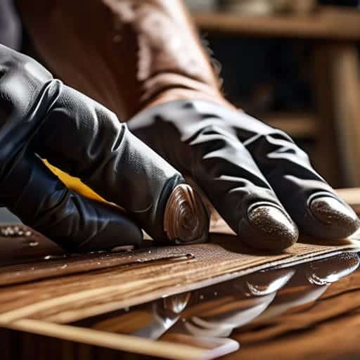 Perfecting Wood Slab Preparation and the Ideal Mixing Ratio for Casting.