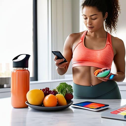 Screenshot of top fitness apps for nutrition